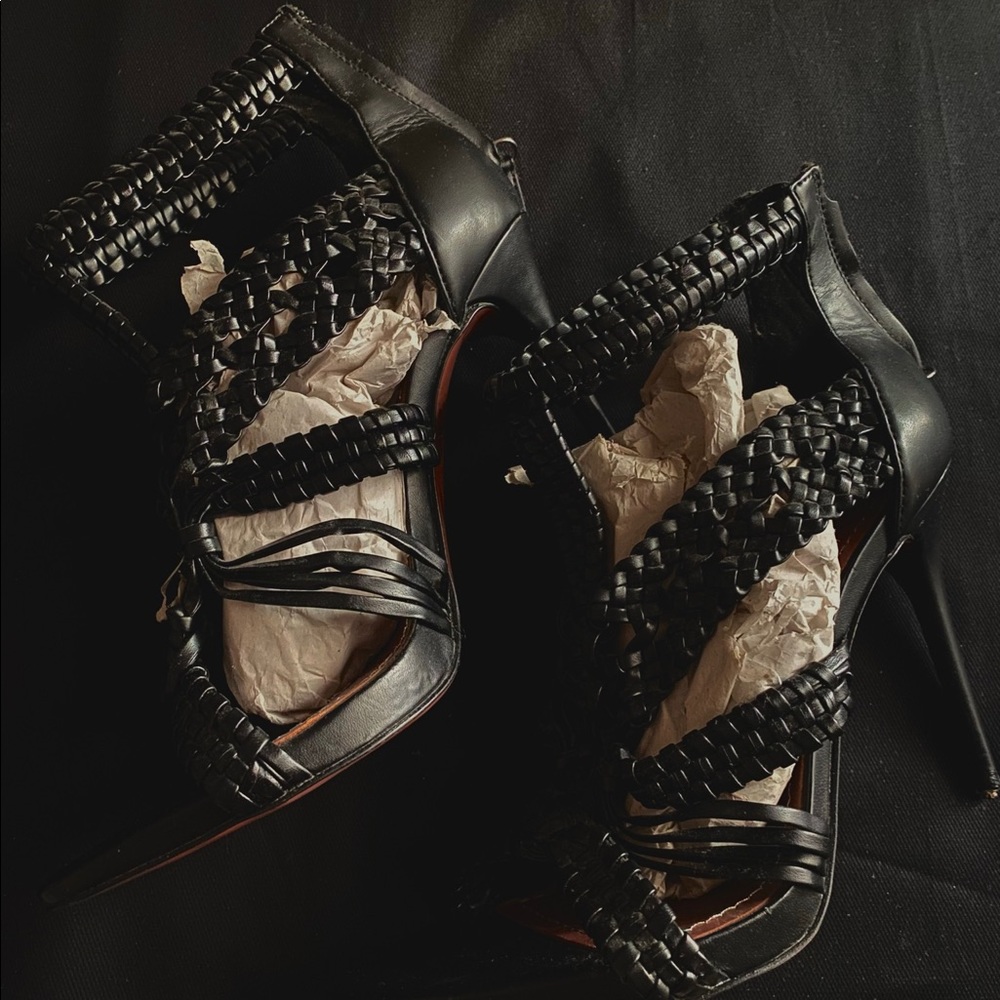 Zara caged sandals